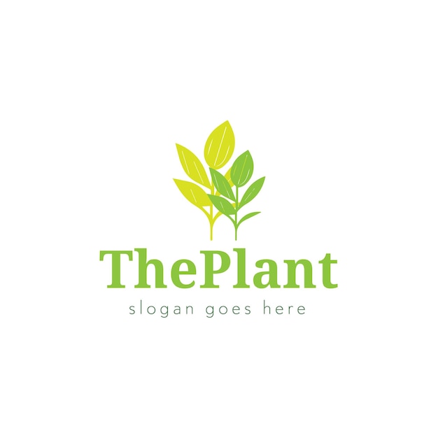 Plant Vector Logo Design