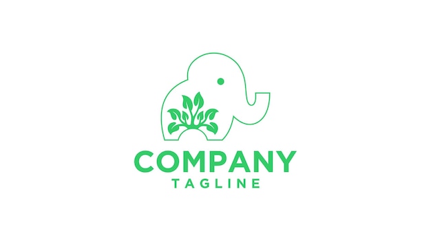 plant with elephant logo