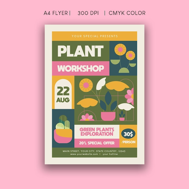 Plant Workshop Flyer