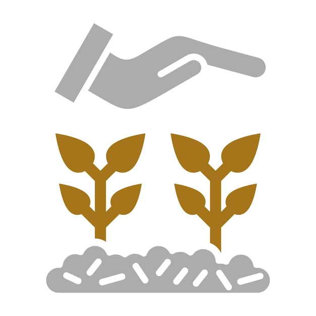 Vector plantation icon style