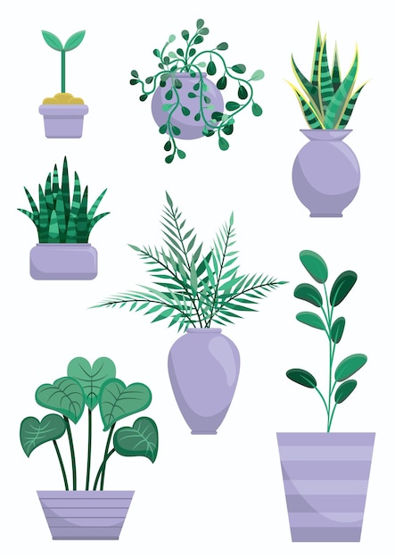 Vector planten