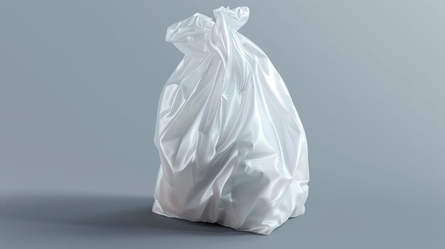 Vector a plastic bag with a white bag that says plastic