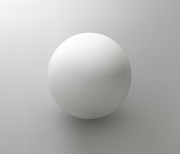 plastic ball illustration isolated