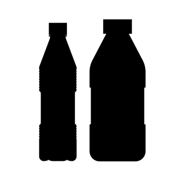 Plastic bottle icon vektor design