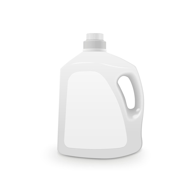 plastic detergent container