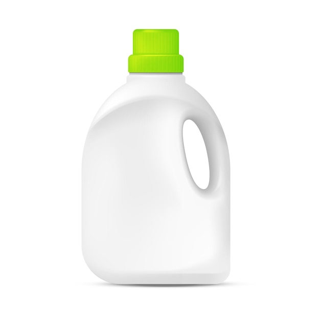 Plastic fles met wasmiddel