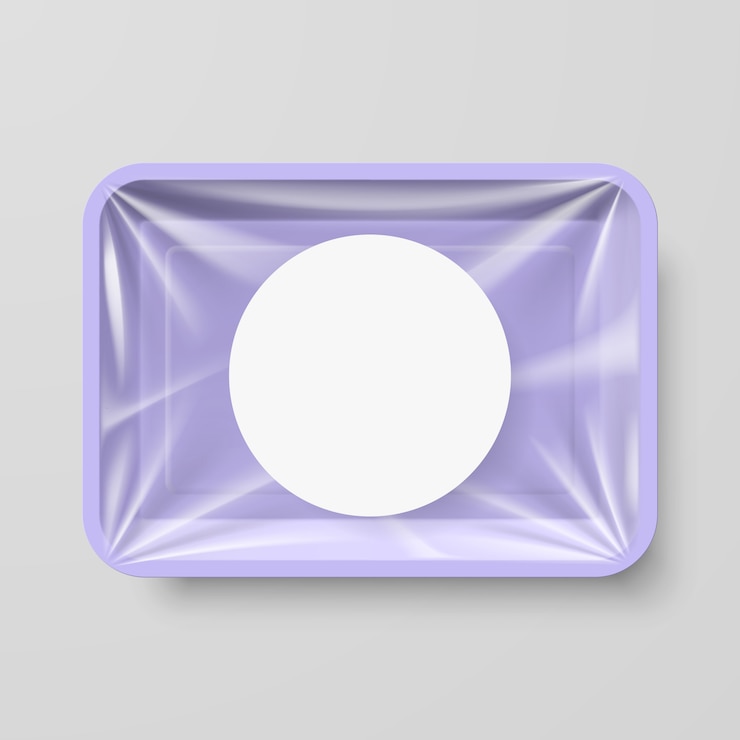 Vector 플라스틱 식품 용기