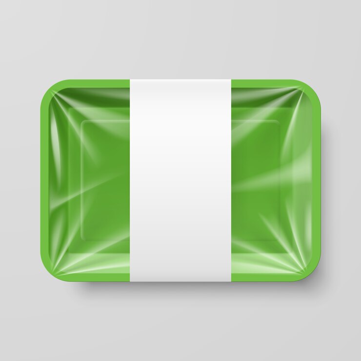 Vector plastic food container