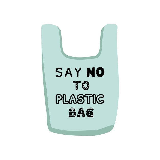 Plastic free use own bags ecofriendly Zero waste concept saving the planet from plastic ecofriendly lifestyle