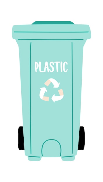 Plastic Trash Can