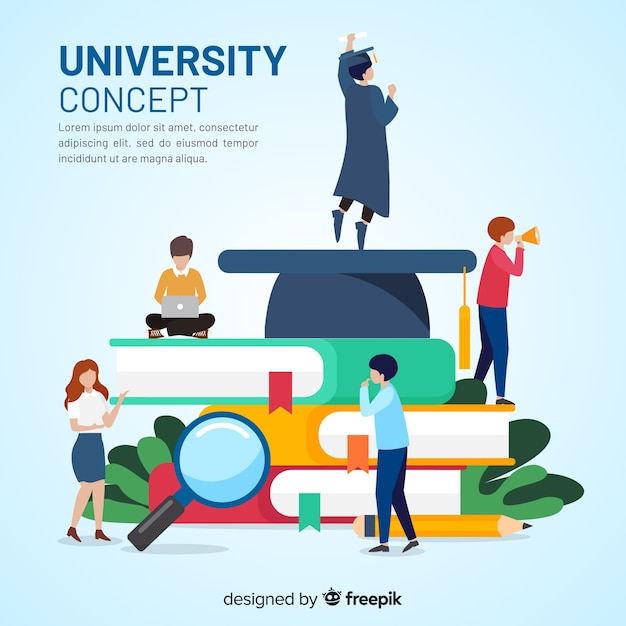 Plat universitair concept