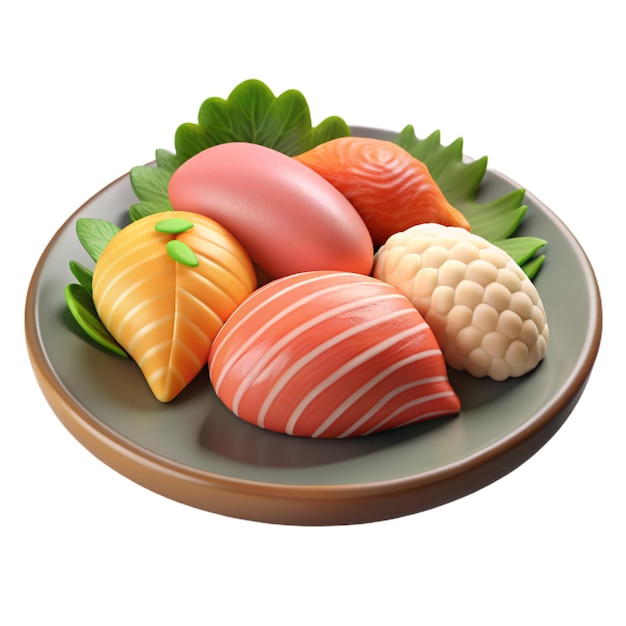 a plate of Delicious Sushi