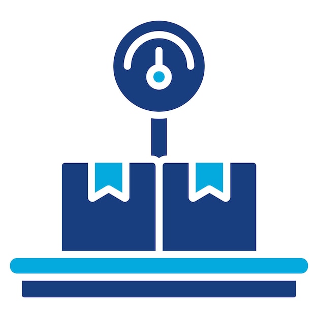 Platform Scale icoon vector afbeelding Kan worden gebruikt voor verzending