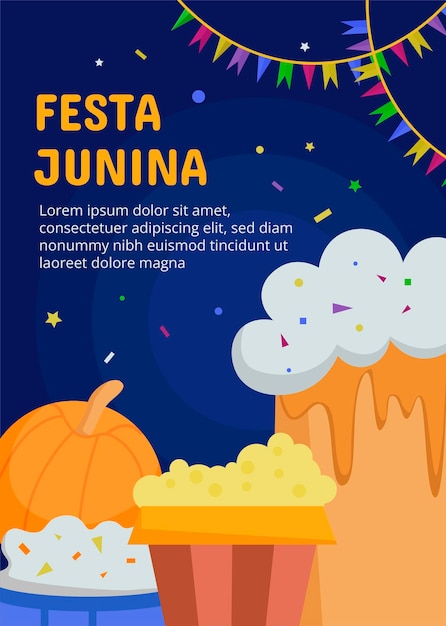 Platte Festa Junina Poster 2