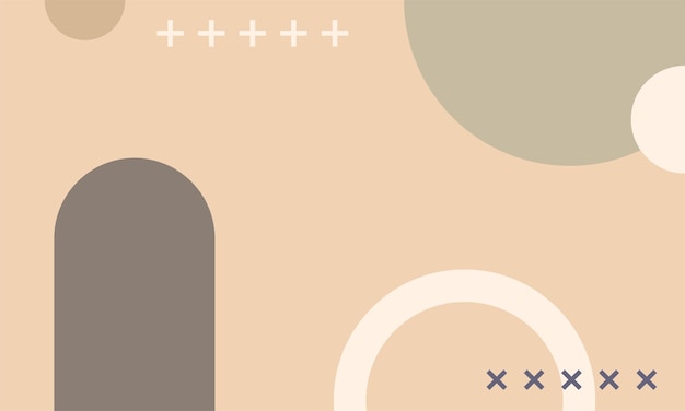 Platte geometrische vorm achtergrond