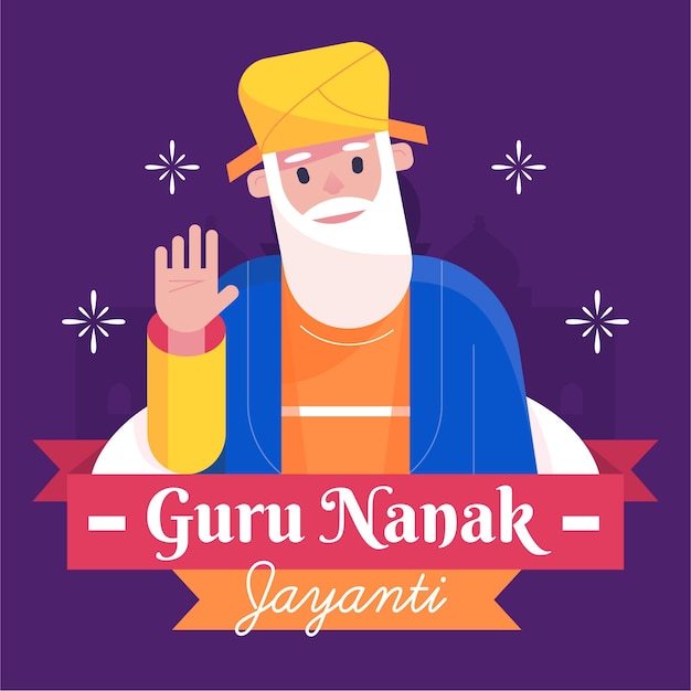 Platte goeroe nanak jayanti