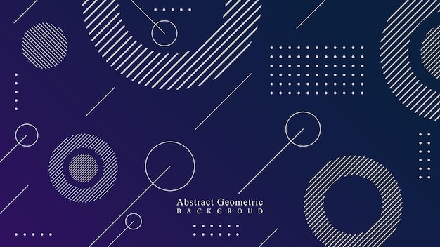 Vector platte gradiënt geometrische vormen achtergrond gratis vector