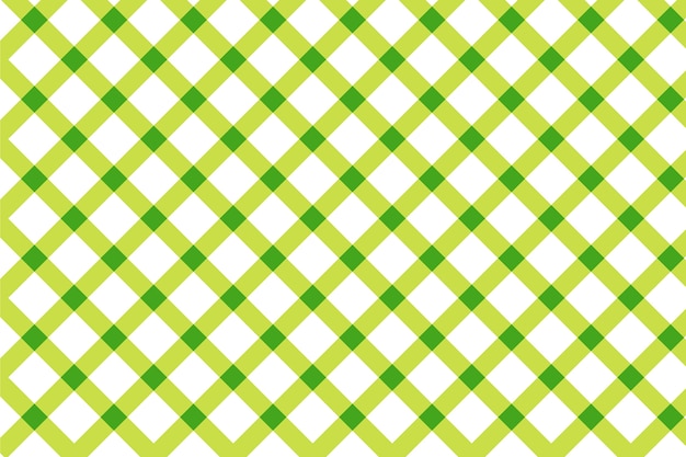 Vector platte groen geruite achtergrond
