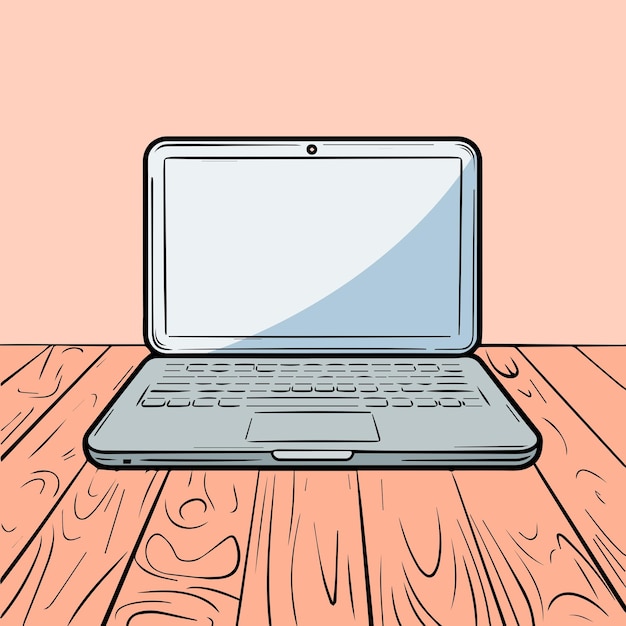platte icoon vector illustratie isometrische handtekening van een laptop perspectief zicht voor kantoor