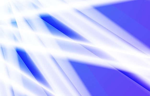 Platte moderne decoratie witte kleur met abstracte stijl en blauwe kleur achtergrond vector ontwerpsjabloon