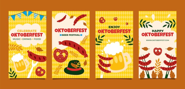 Platte oktoberfest instagram verhalencollectie