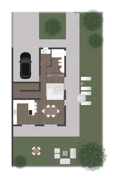 Vector plattegrond