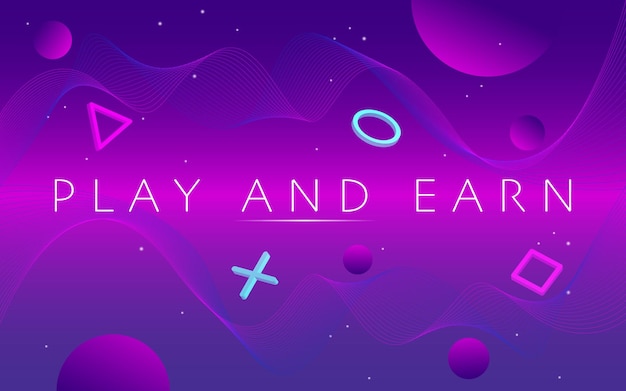 play and earn, gamefi technology. p2e model turns into a play and earn model.