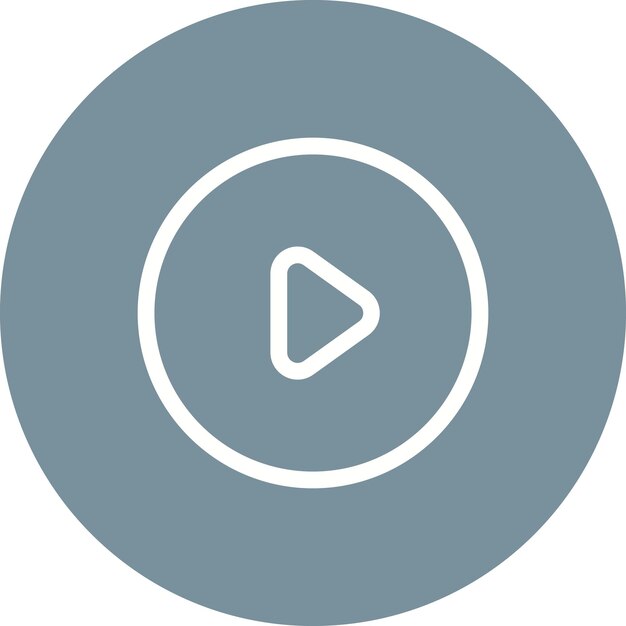 プレイアイコンのベクトル画像を UI に使用できます