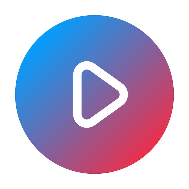 プレイアイコンのベクトル画像を UI に使用できます