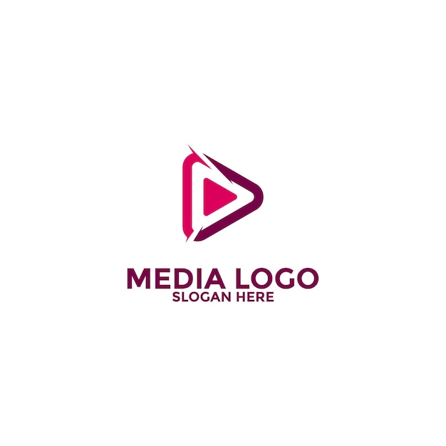 メディア ボタン シンボル ロゴ アイコン ベクトル
