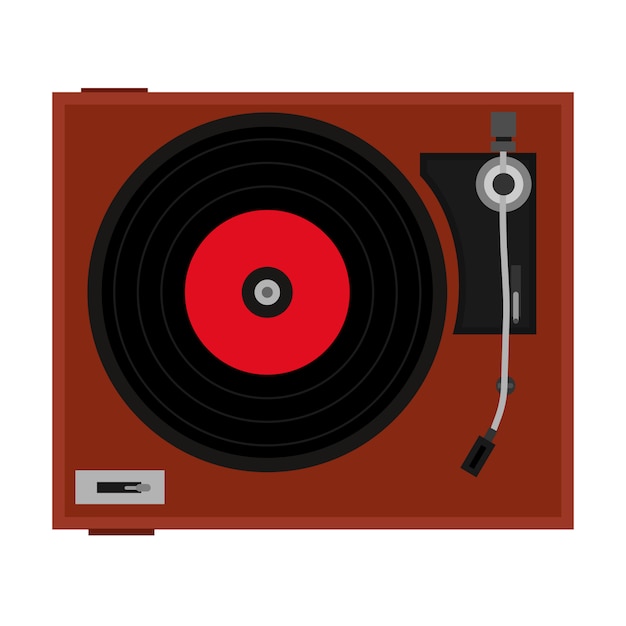 Vector player vinyl disc