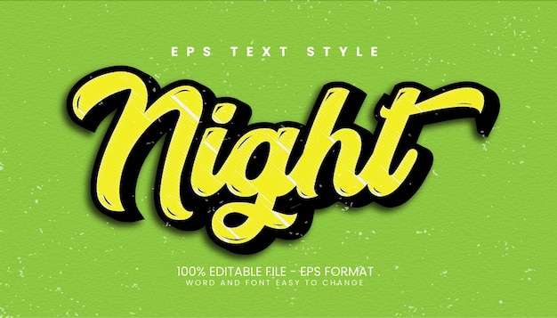 Playful 3D Editable Text Effects