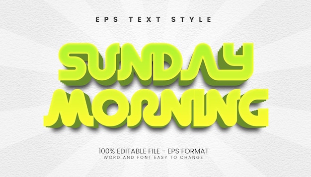 Playful 3d editable text effects