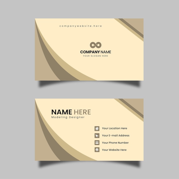 Playful Illustrations Business Card Template