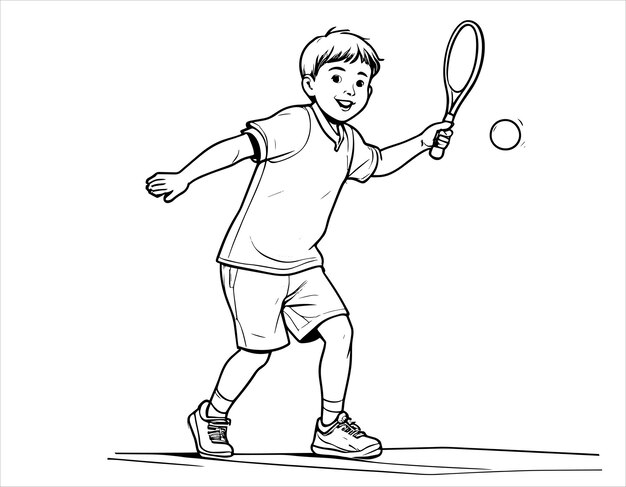 Игральная тенисная книжка для детей