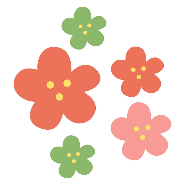 Playfull Flower Doodle