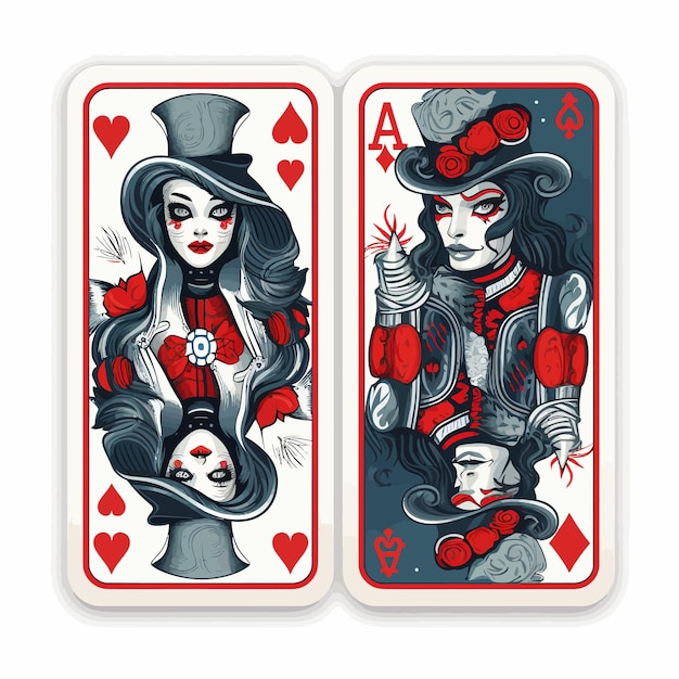 Вектор playing_card_design_vector (играющая карта_дизайн_вектор)