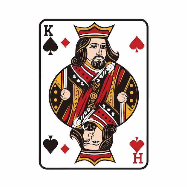 Vector playing card design