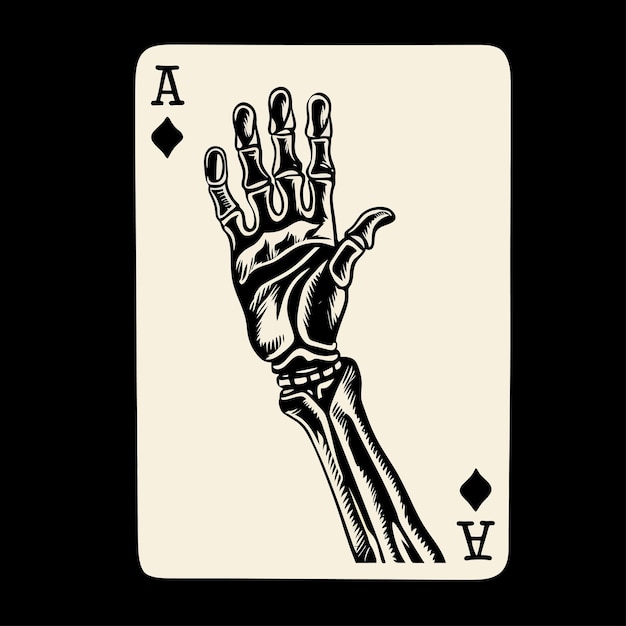 Vector playing card design