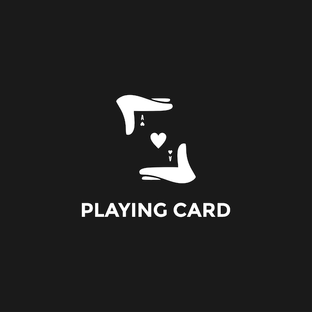 playing card logo