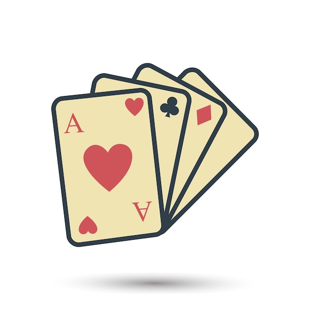 Vector playing card vector