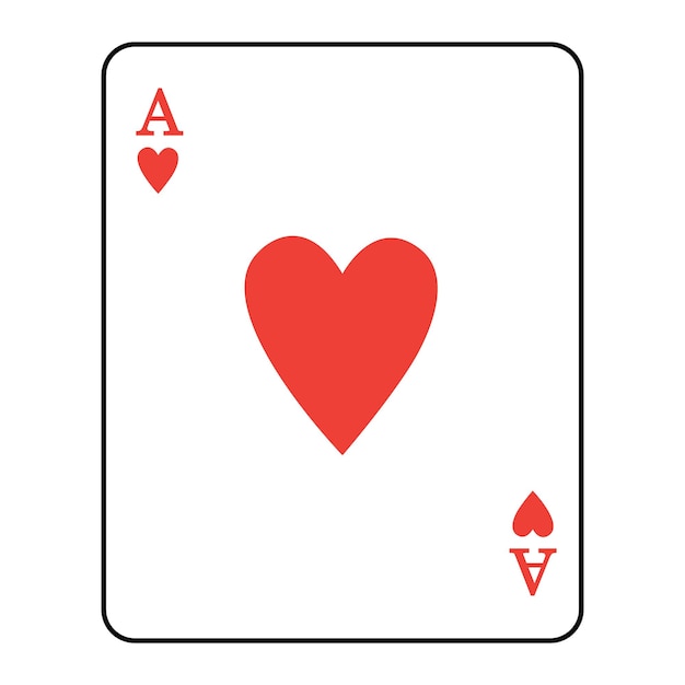 Playing cards icon logo vector design template