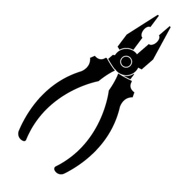 Pliers icon logo vector design template