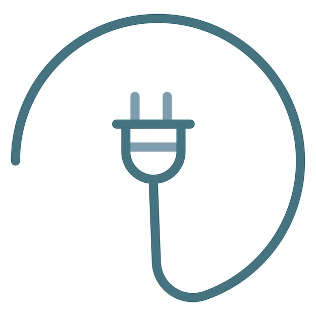 Vector plug icon vector image can be used for battery and power