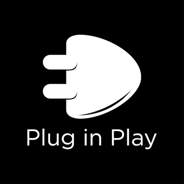 plug in play logo design