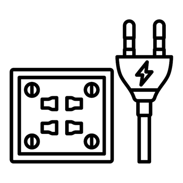 PLug and socket Icon