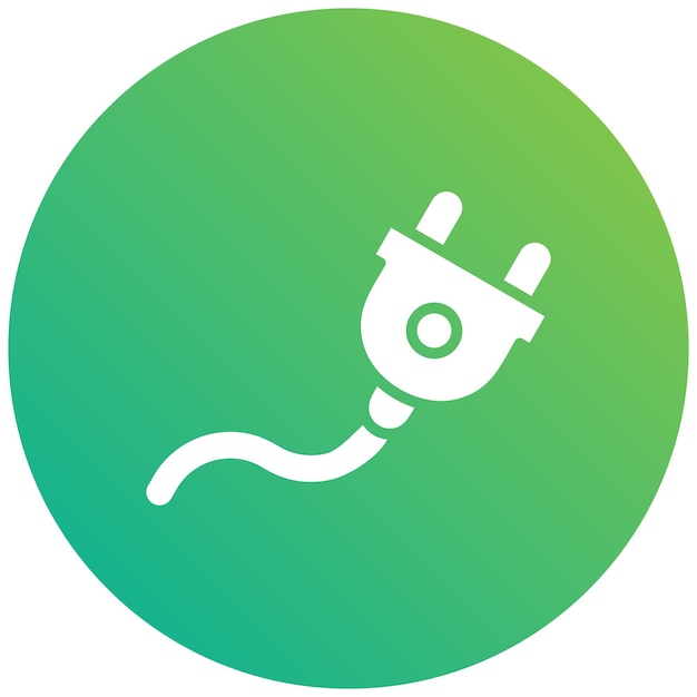 Plug Vector Icon Design Illustration