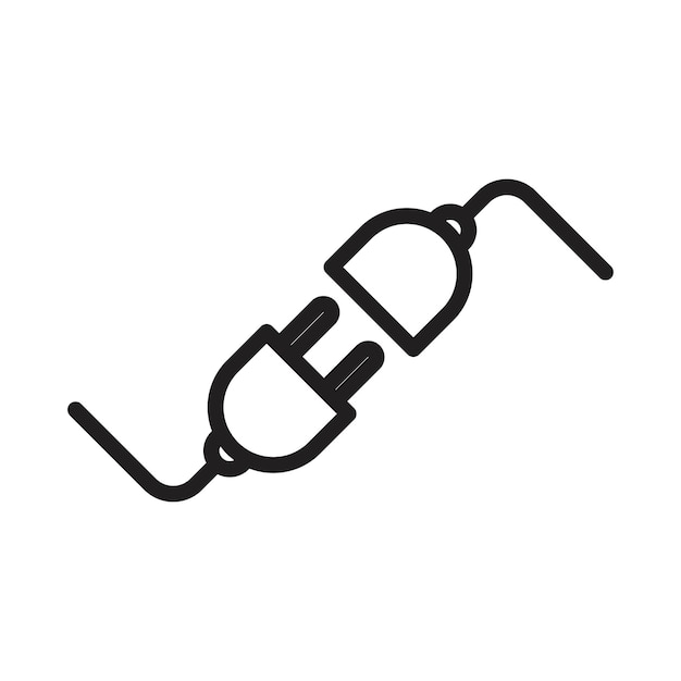 Plugin icon outline set sign