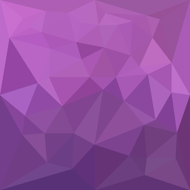 Plum Purple Abstract Low Polygon Background