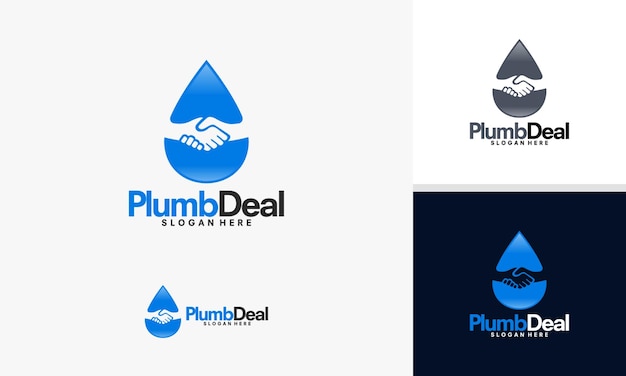 Plumb Deal logo designs vector